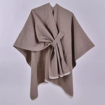 Wrap me up_belted shawl/poncho