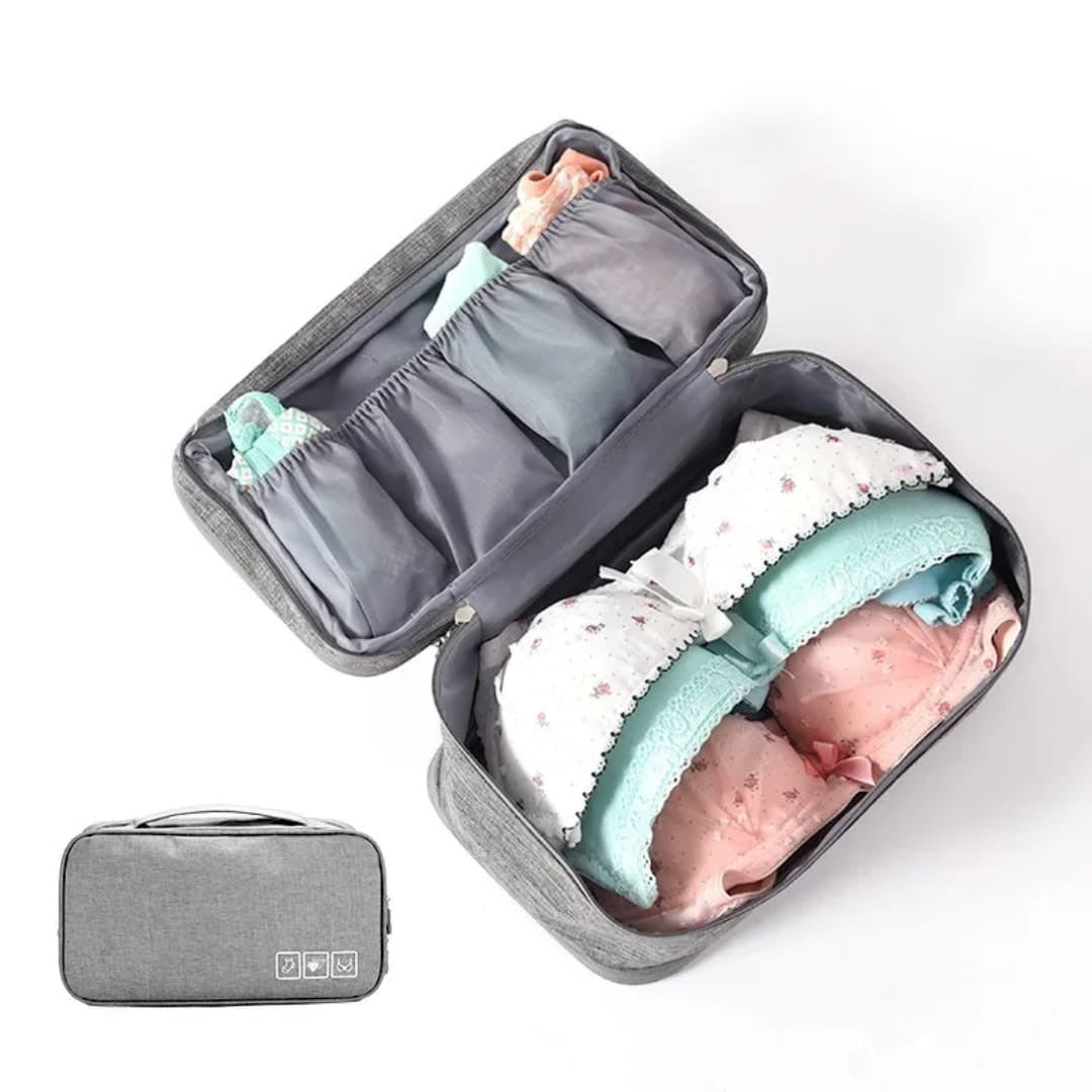 Portable travel undergarments bags.