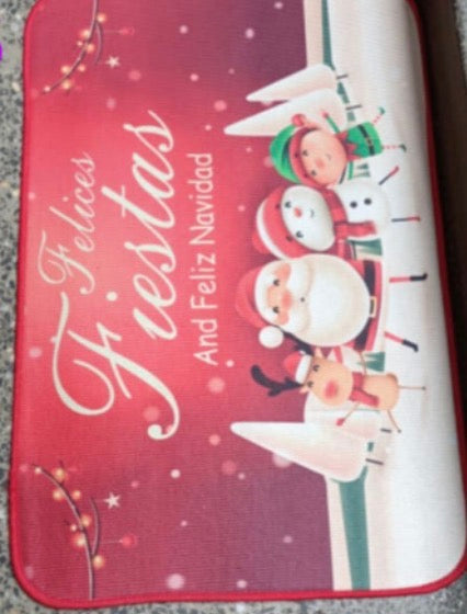 Christmas door mat