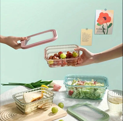 3in1 acrylic storage containers