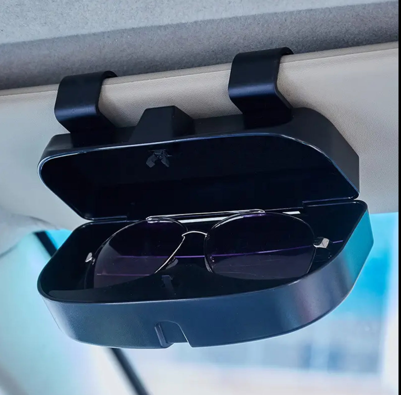Car Sun Visor Sunglasses Case/ Holder