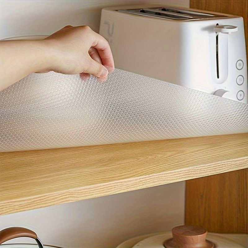 Kitchen clear drawer liners oil proof moisture cupboard shelf liner mat