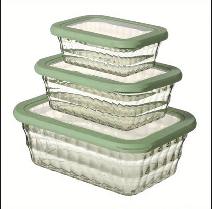 3in1 acrylic storage containers