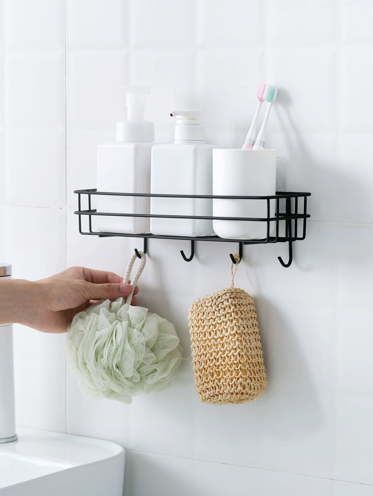 Punch free storage rack