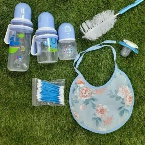 8pcs Baby Feeding Bottle Newborn Gift Set