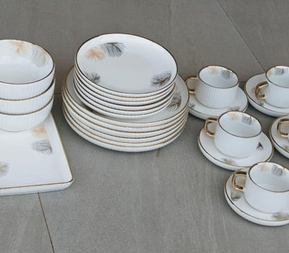 32pcs Elegant  European Porcelain Dinner set