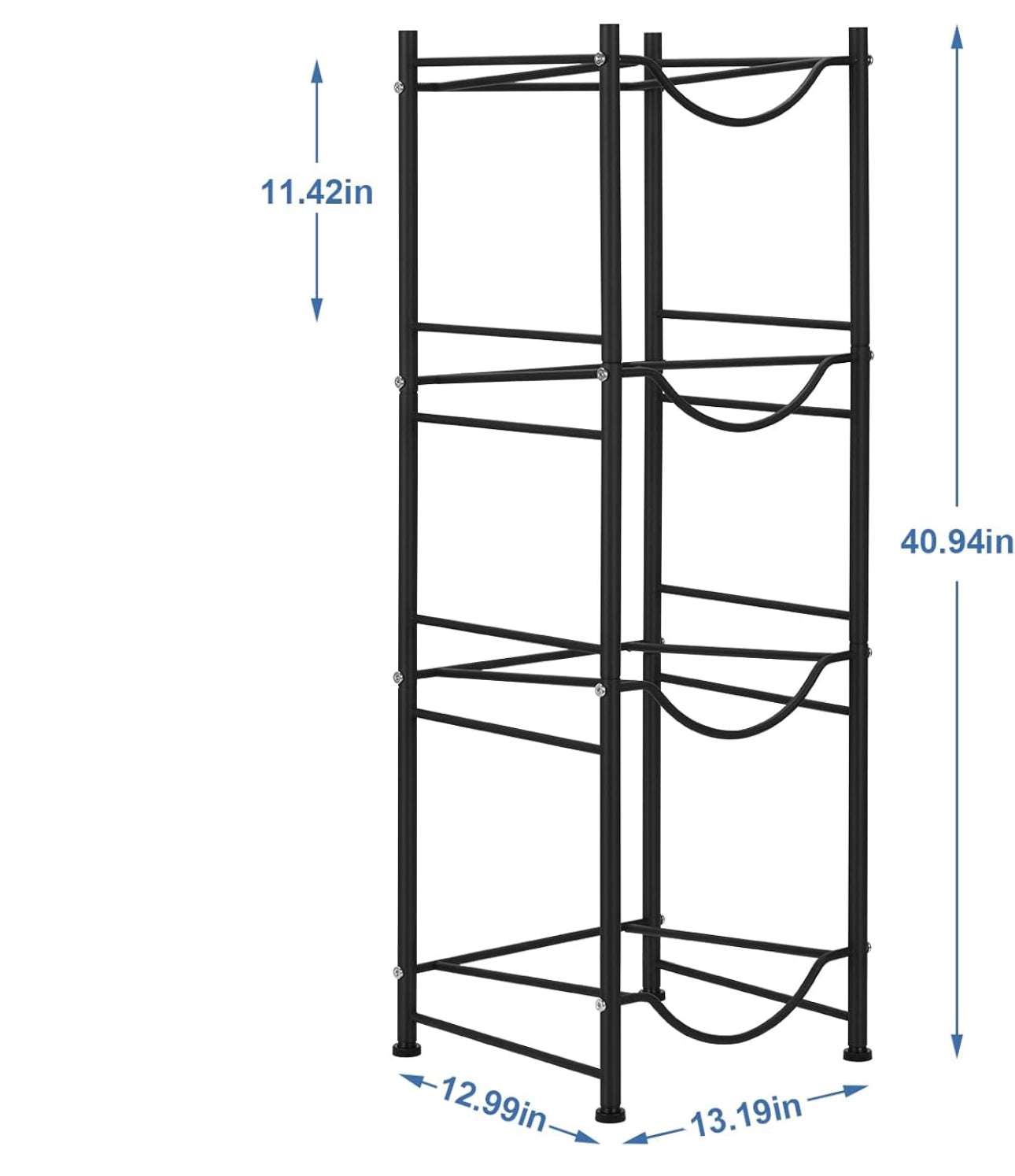 4 tier Water Bottle holder rack