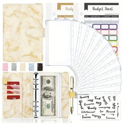 A6 money budget planner