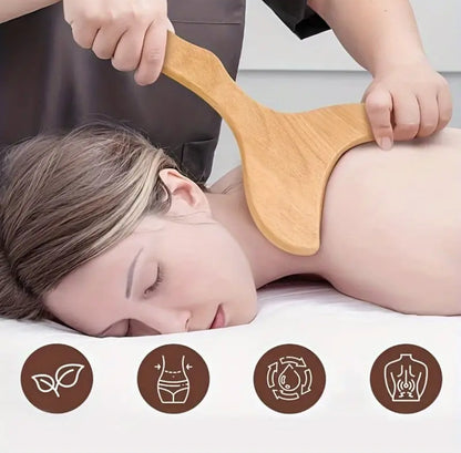 Wooden Gua Sha Therapy Tool