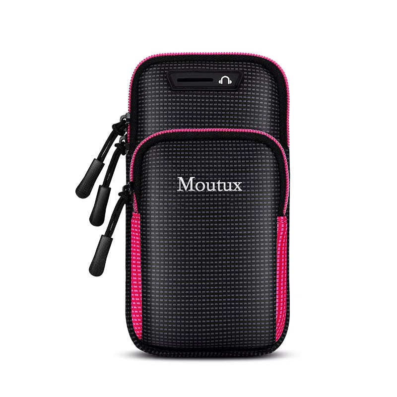 Premium waterproof sports armband phone holder for running, exercise and workouts
