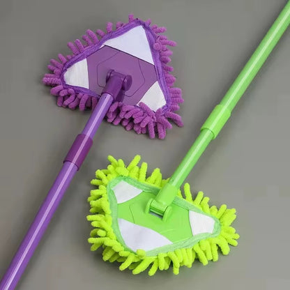 180°Rotatable Adjustable chenille head Cleaning Mop