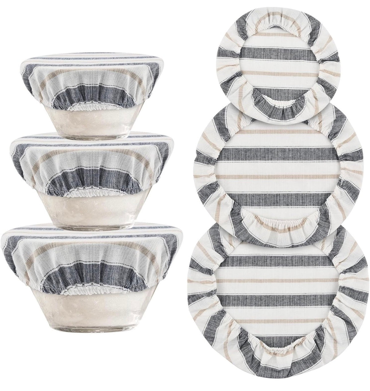 4pcs Reusable multiple usage Bowl Covers Cloth Bowl Covers