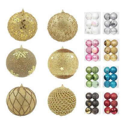 6pc set christmas ball