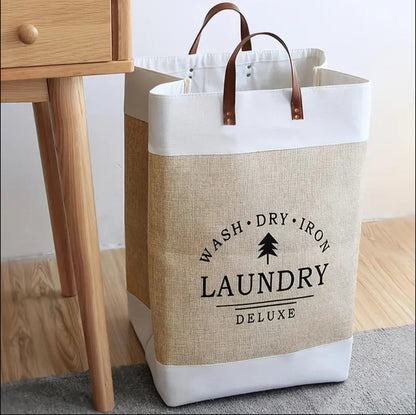 Large capacity Foldable Laundry Deluxe Basket