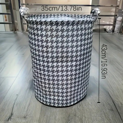 Foldable laundry baskets