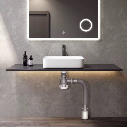 Space saving sink drain magic bend