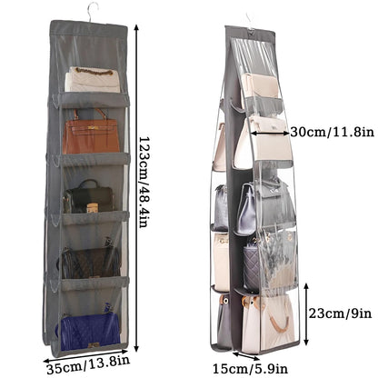 10 Pockets  Handbag Organizer