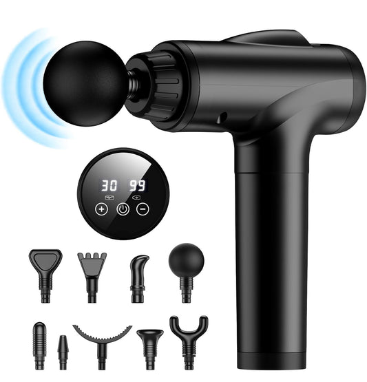 Premium Massage Gun with 6 attachment options