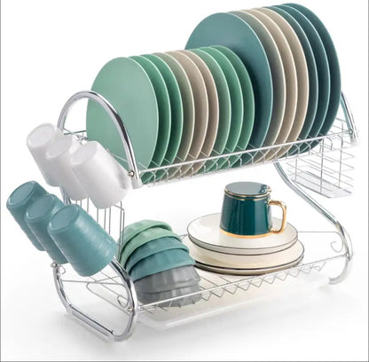 2TIER KITCHEN DRYING RACK