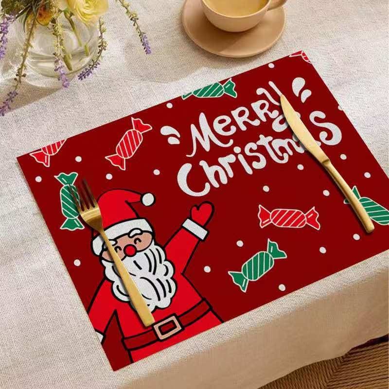 Christmas themed table placemats/table mats