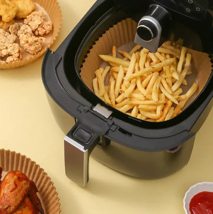 50pcs Round Air Fryer Papers Liner