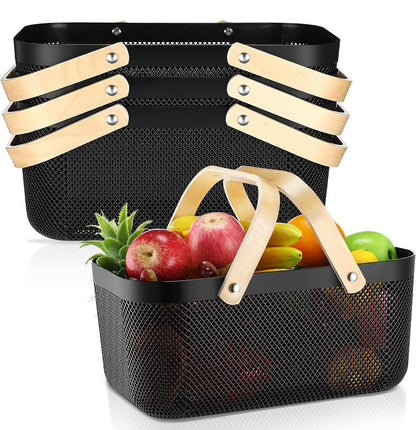 Pantry Storage/fruit basket with handles