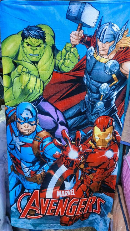 Cartoon themed towels