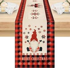 Christmas themed table runner