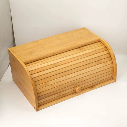 Big size Bamboo bread bin