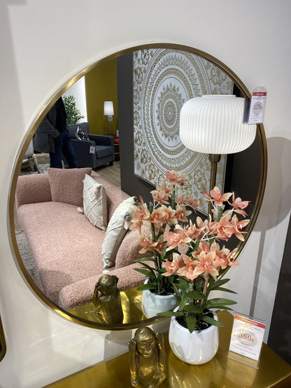 Contemporary Round Mirror