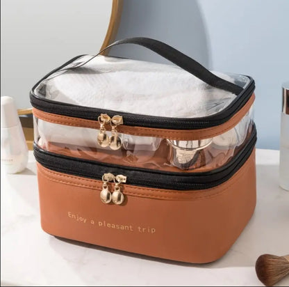 Double Layered Waterproof Toiletries Bag/Cosmetics Bag