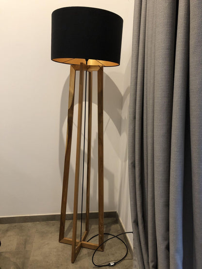 Wooden Floor Lamp