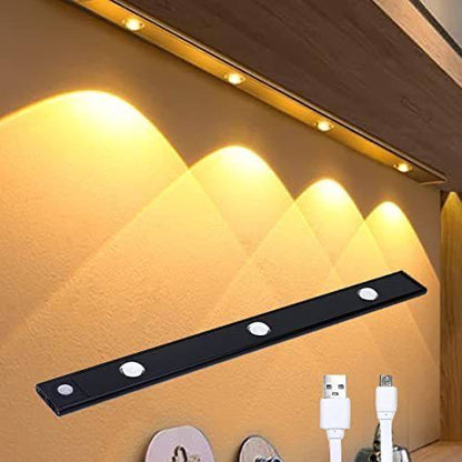 Usb Rechargeable LED Smart Motion Sensor Light Strip / Under Cabinet Lighting strip