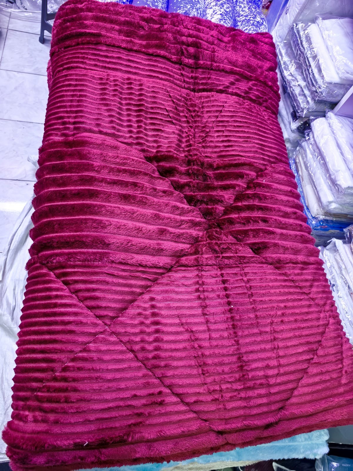 single velvet Duvet
