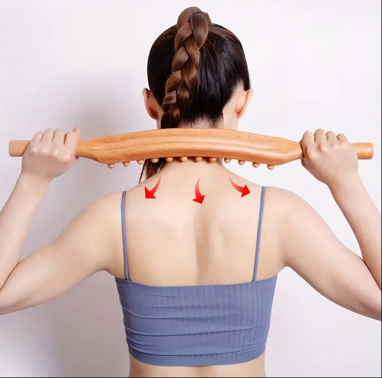 Wooden Gua Sha Stick Body Massage Tool