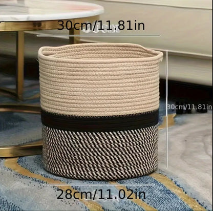 Cotton rope basket