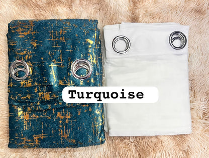 3 in 1 Curtains & Drapes Set