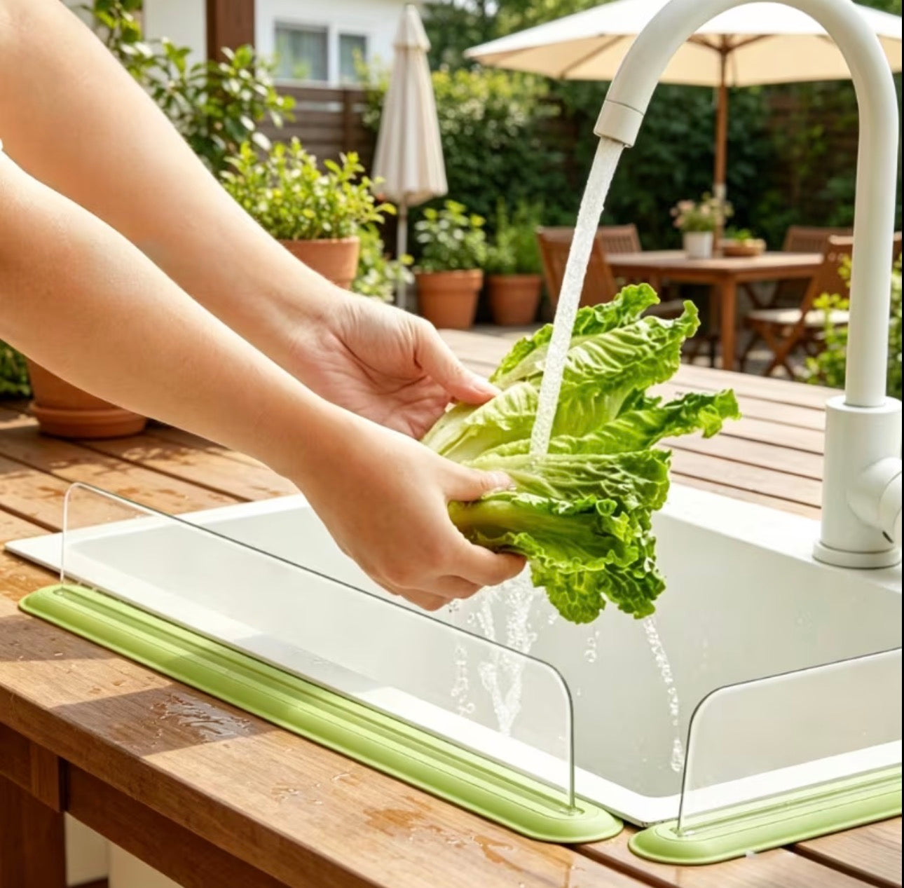Kitchen Sink Water Splash Guard