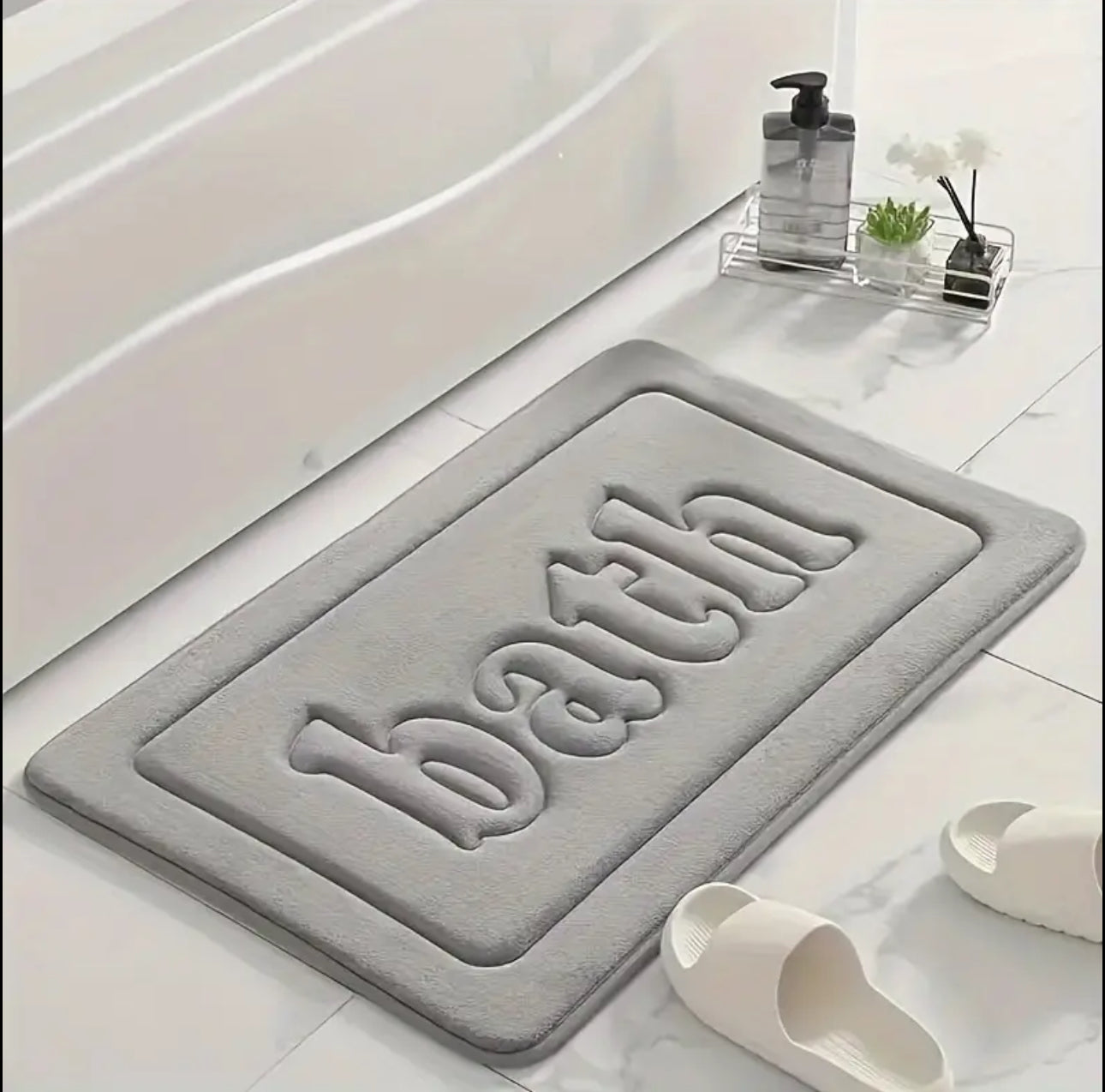 Classy bathroom mats