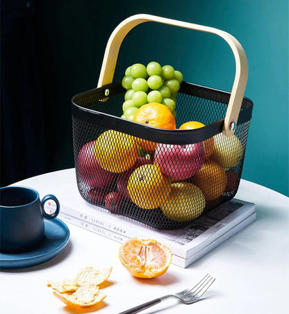 Pantry Storage/fruit basket with handles