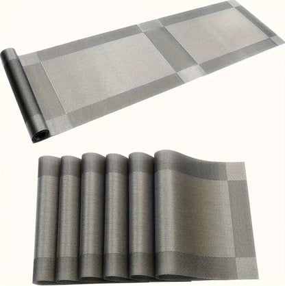 Table mats with runner