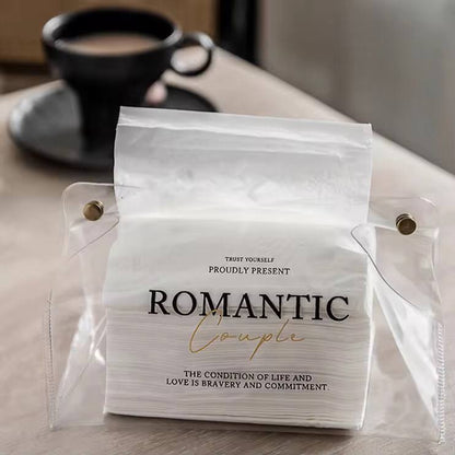 Tissue Paper Leather Box Napkin Wipe Storage