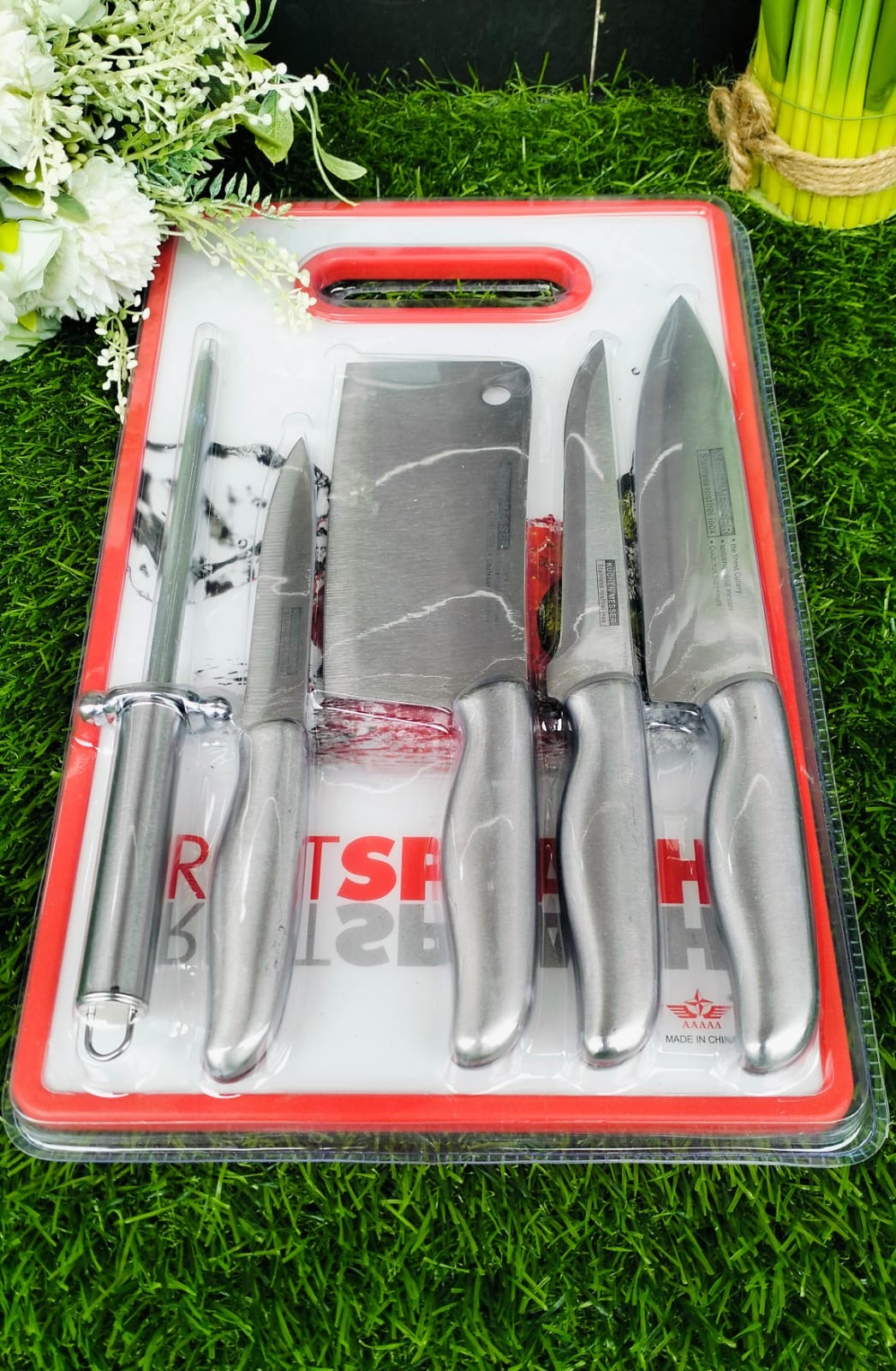 5pcs kitchen knife set