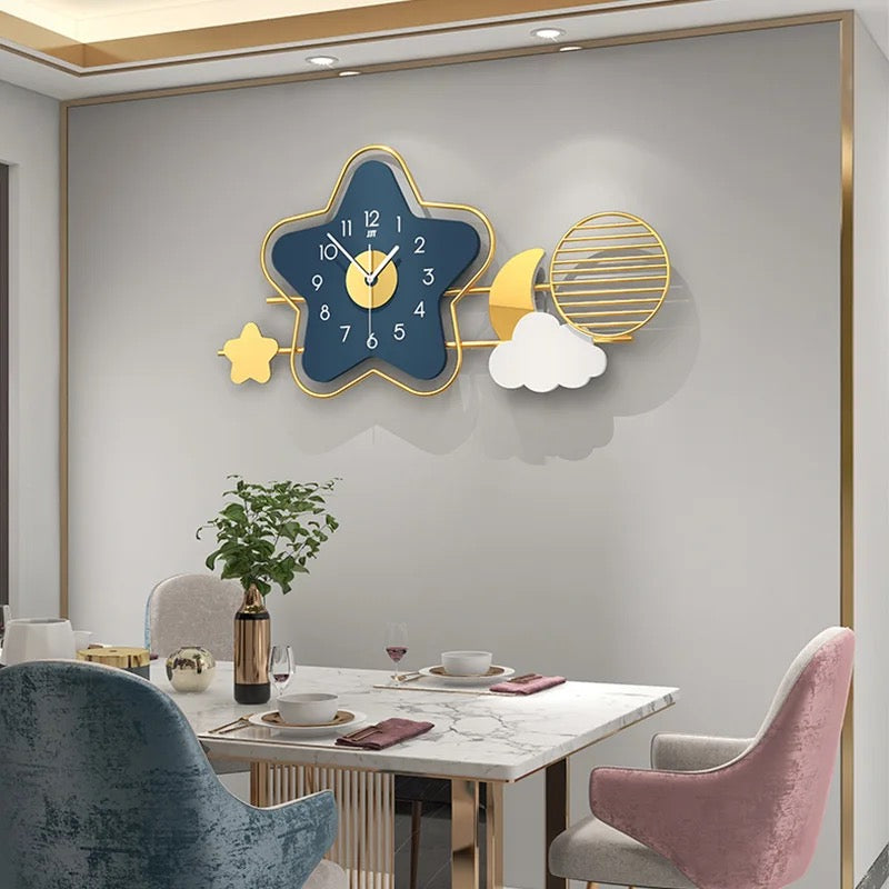 Creative Star Wall Clock