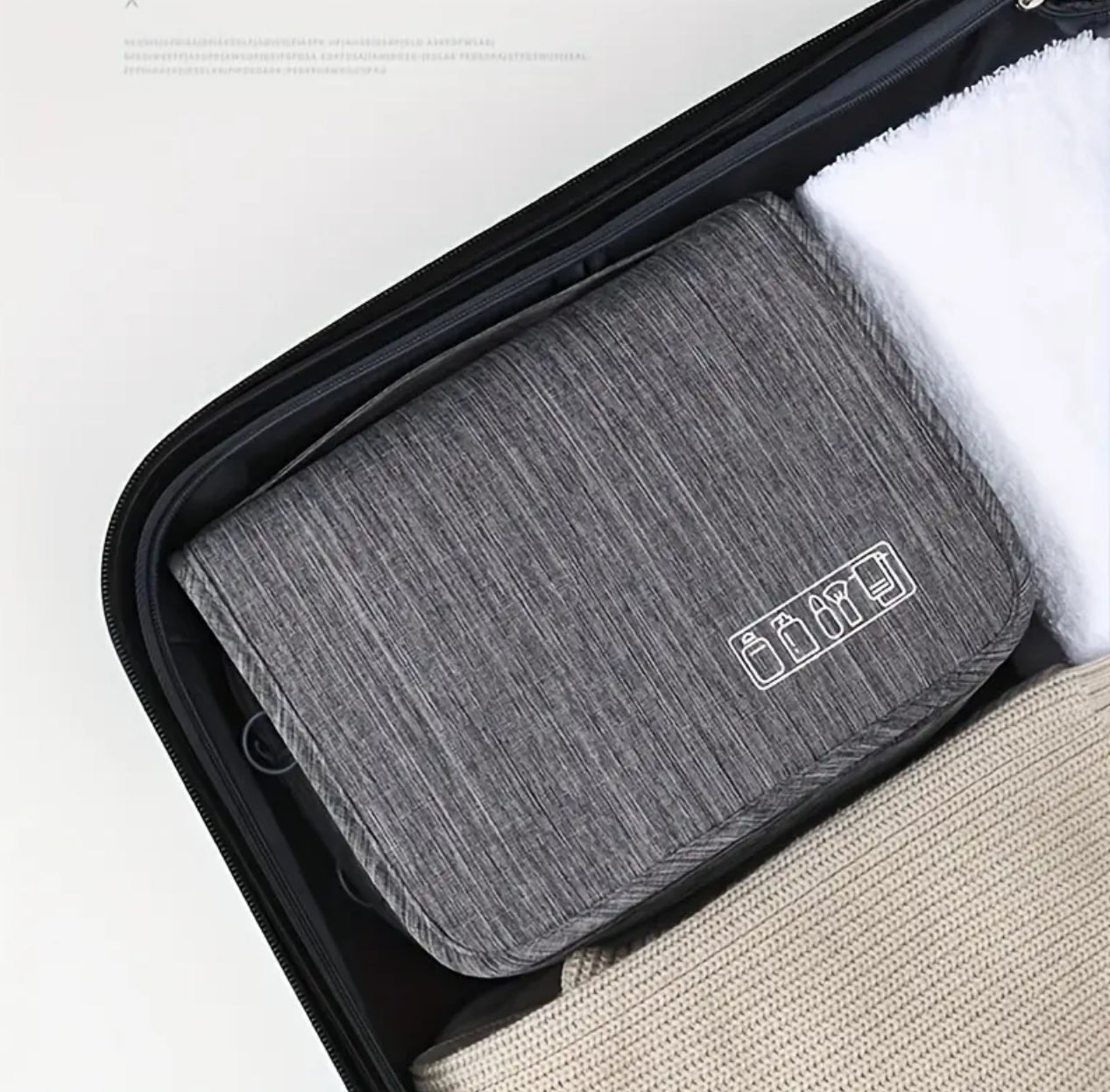 High quality foldable cosmetic bag