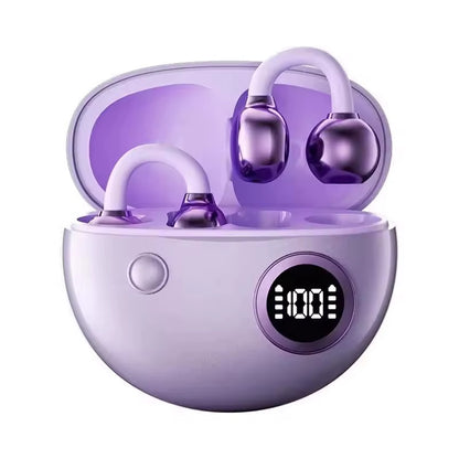 Electroplated Ear Clip Bluetooth Headset