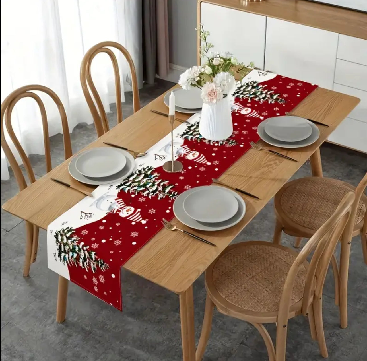 Christmas mini table runner