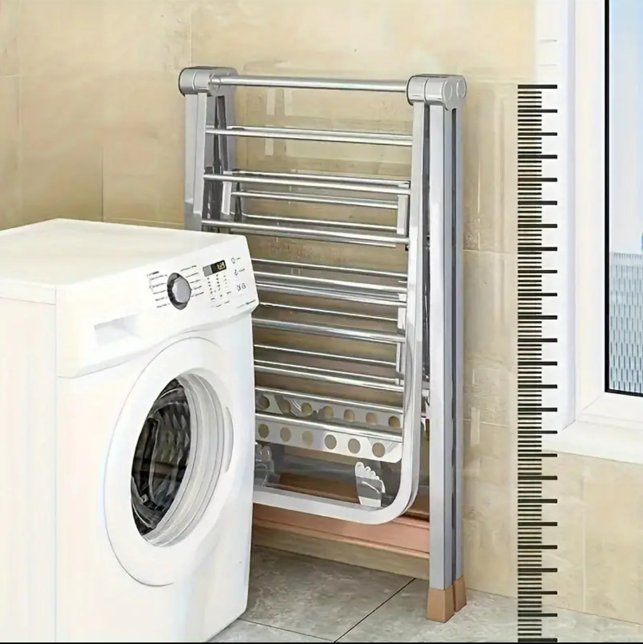 Movable Foldable/Portable LAUNDRY DRYING RACK