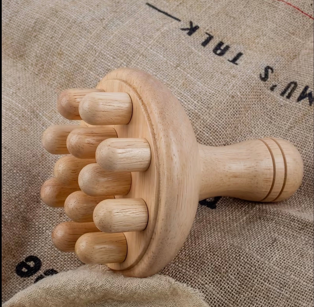 Wooden Therapy Massage Tools Wooden Mushroom Massager