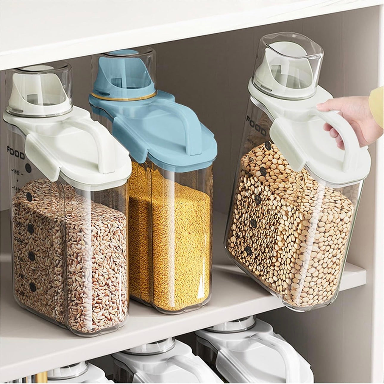 High quality CLEAR Air tight Multi-purpose fresh  food  container